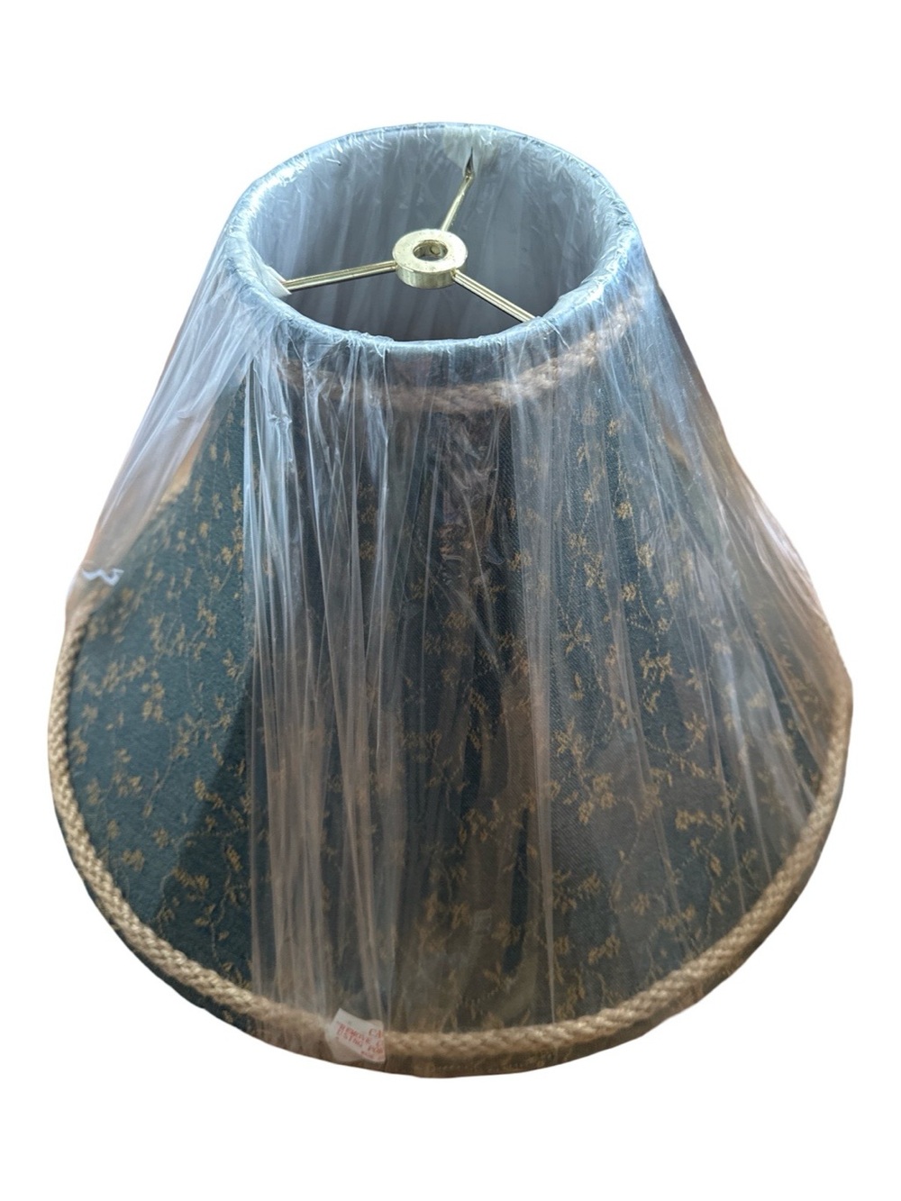 jcpenney Navy and Gold Decorative Lantern Shade
